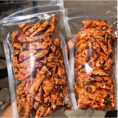 

BASRENG STICK 100gr SUPER RENYAH VIRAL PEDAS BUMBU BASAH REMPAH DAUN JRUK HALAL TANPA BAHAN PENGAWET