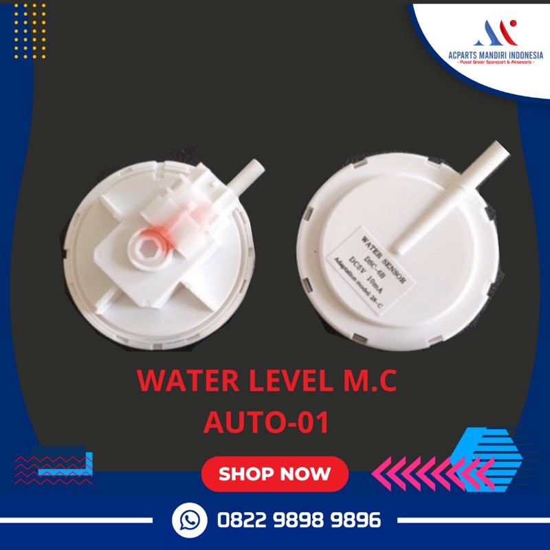 water level mesin cuci auto