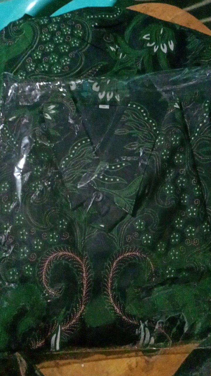 Gurdo Ijo Kemeja Batik Pria Modern Solo Atasan Batik By Kharis