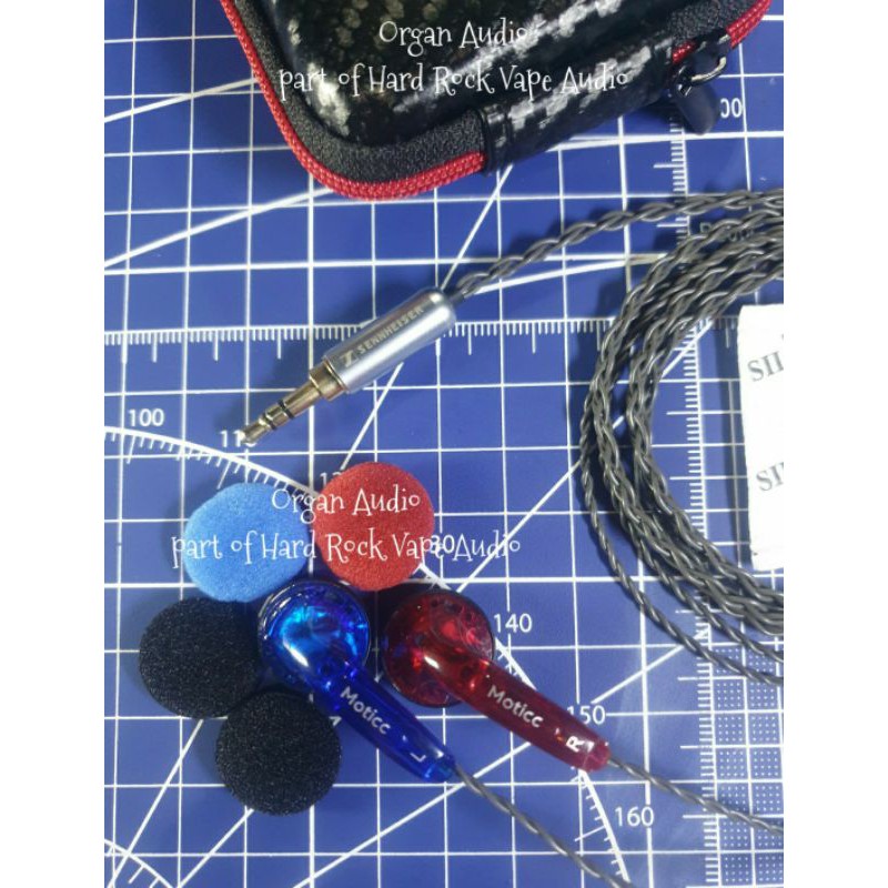 Earbud Moticc recable moticc jack 3.5mm 4 braid copper cable