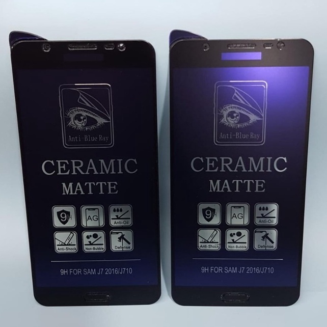 SCREEN PROTECTOR CERAMIC MATTE ANTI BLUE SAMSUNG GALAXY J7 2016 - FA