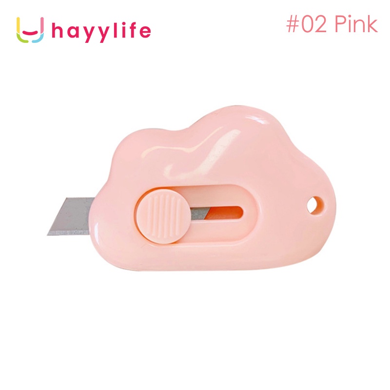 SOOKA Cutter Pemotong Kertas Mini Portable Bentuk Awan Untuk Buka Paket HL-AGA602
