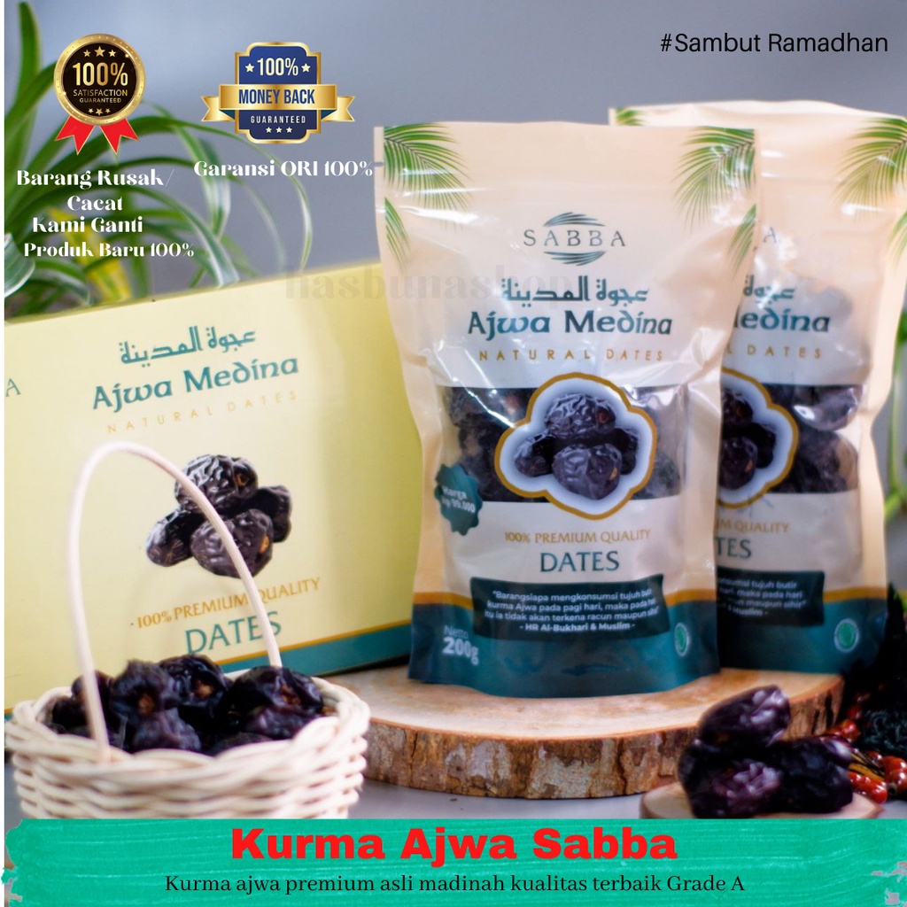 

ORI 100% kurma ajwa sabba premium original madinah azwa asli jumbo korma najwa ajwa al madinah dates promil travel friendly kurma grade a fresh ori aaa medina