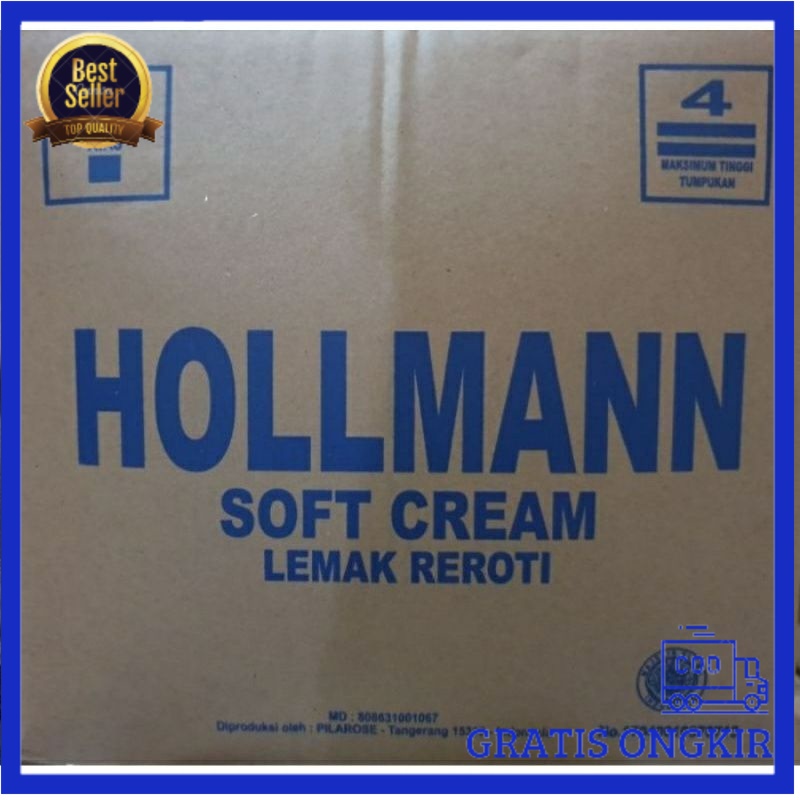 

REPACK HOLLMAN SOFT CREAM LEMAK ROTI 1KG -Terlengkap-Termurah-Berkualitas