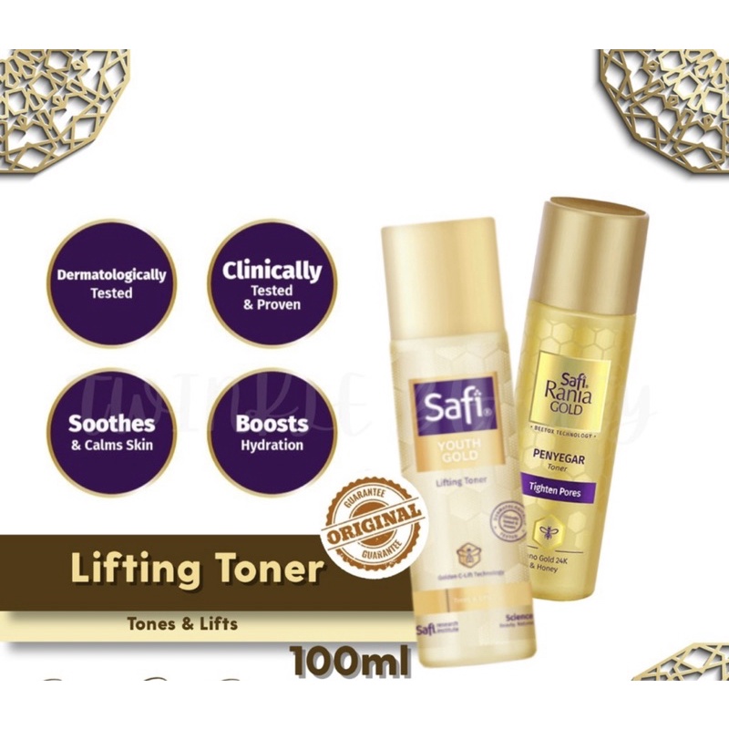 SAFI LIFTHING TONER GOLD TONER 100 ml