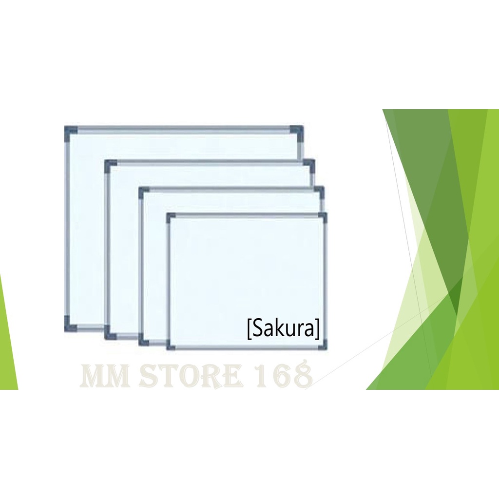

Papan Tulis / Whiteboard Magnetic Model Gantung Merk Sakura