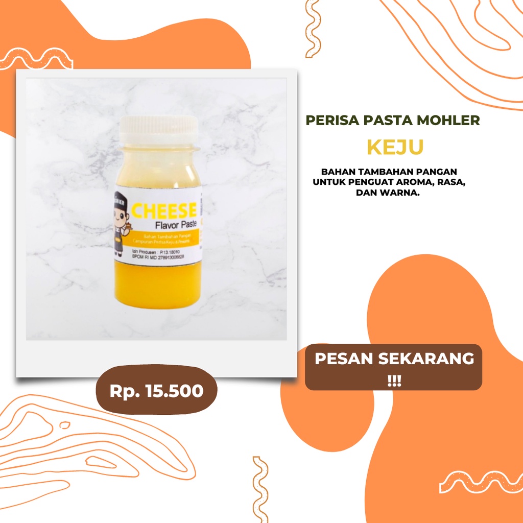 

⚡COD⚡ PERISA PASTA PEWARNA MOHLER KEJU 60gr / PERISA PASTA MOHLER KEJU 60gr / PERISA PASTA MOHLER KEJU 60gr COCOK UNTUK TAMBAHAN BAHAN ICE CREAM DAN COCOK UNTUK MINUMAN BERBUKA PUASA / MOHLER Pasta perisa pewarna KEJU/CHESEE DIJAMIN HALAL