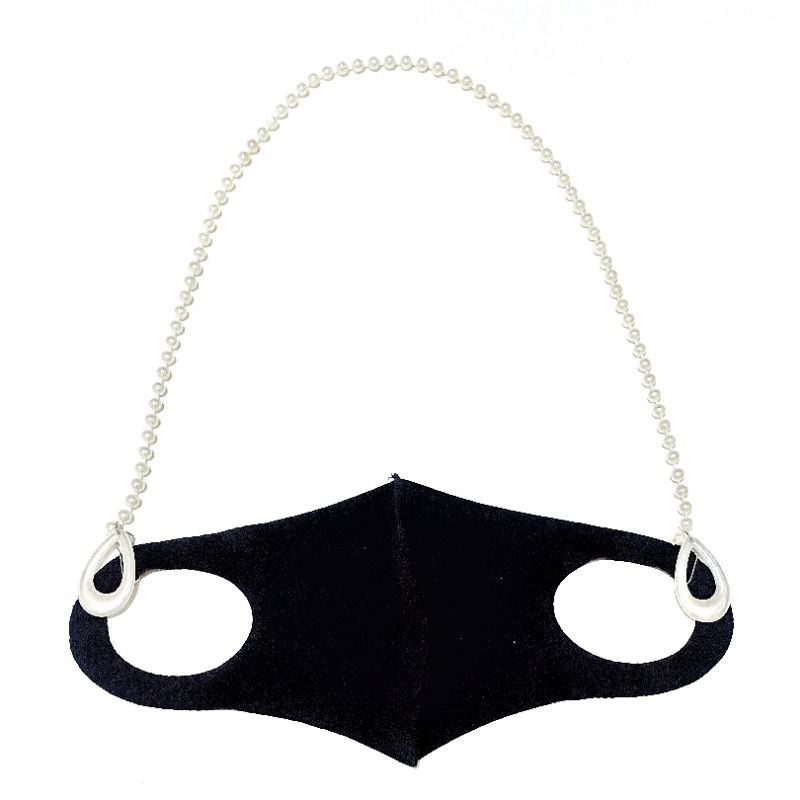 Kalung Gantungan Masker Strap Hanging Mask Korean Teardrop Pearl String Series