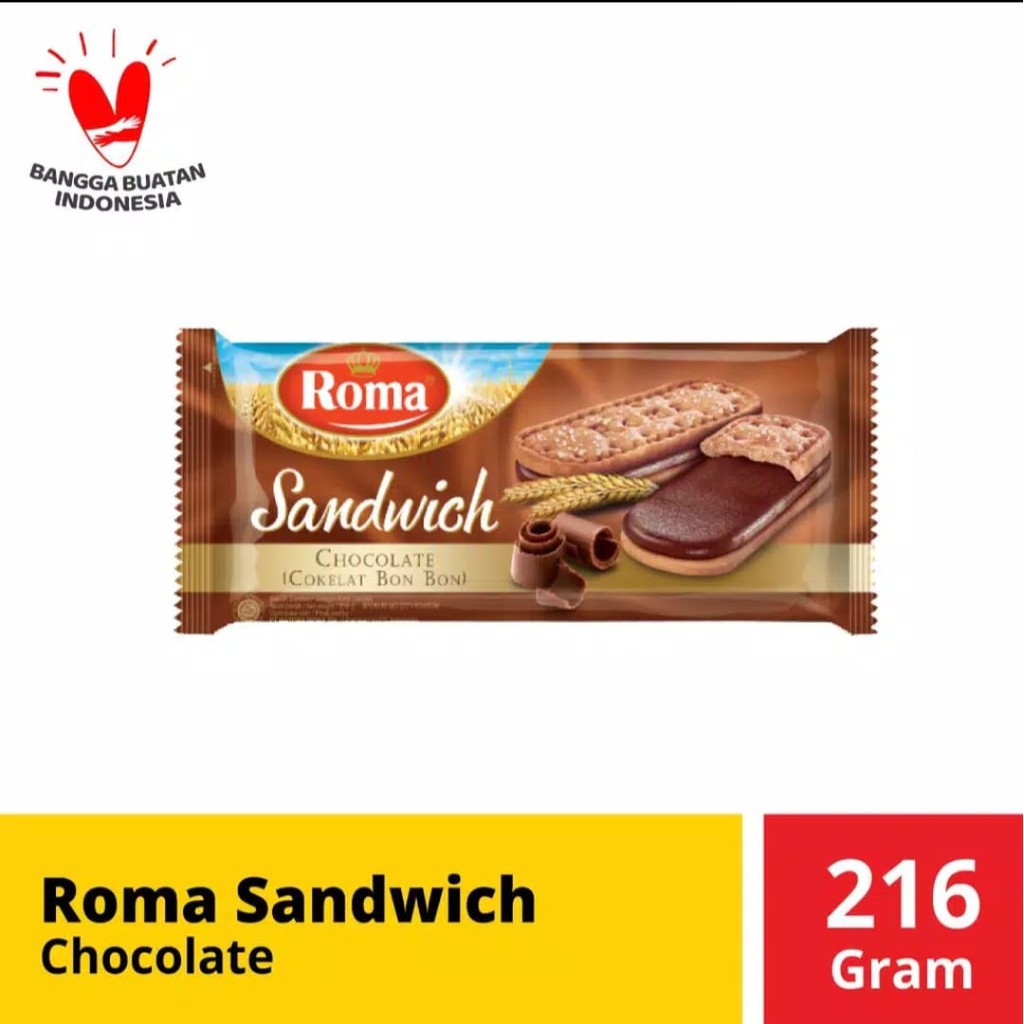 

ROMA SANDWICH CHOCOLATE 189 Gr