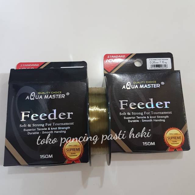 Senar / tali pancing aquamaster feeder 150m