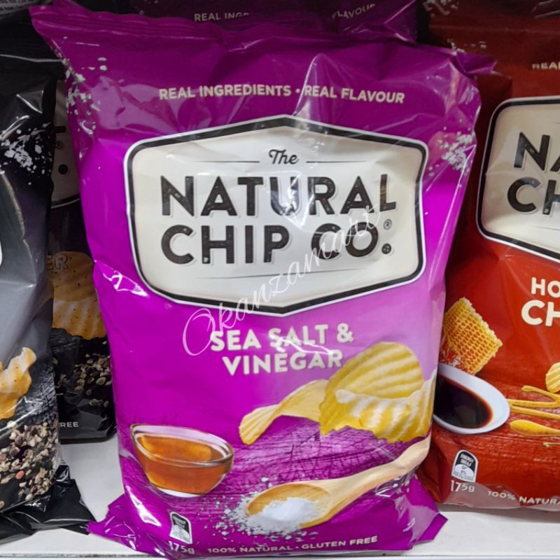 

The Natural Chip Co Sea Salt & Vinegar/Cracked Pepper & Honey Soy Chicken 175gr