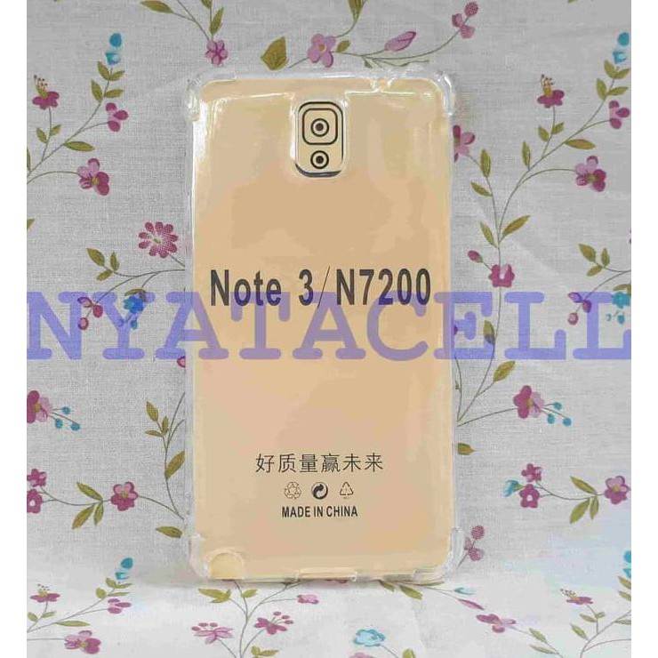 NEW SOFT CASE ANTICRACK SAMSUNG NOTE 3 SOFT HARD CLEAR COVER JELLY - BENING MILENIA