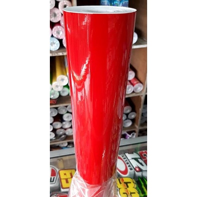 SKOTLET STICKER MOTOR MOBIL MERAH