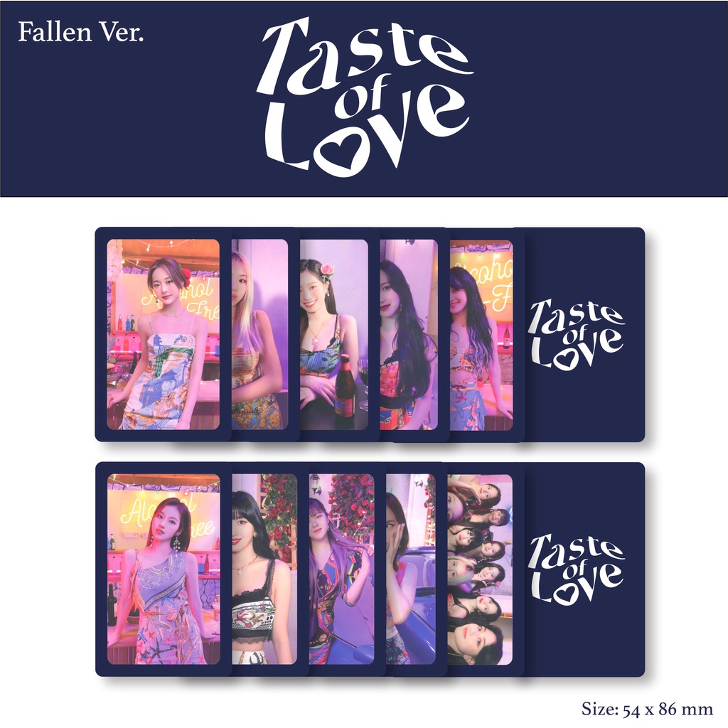 [Photocard] Twice Taste of Love POB Fallen Ver.