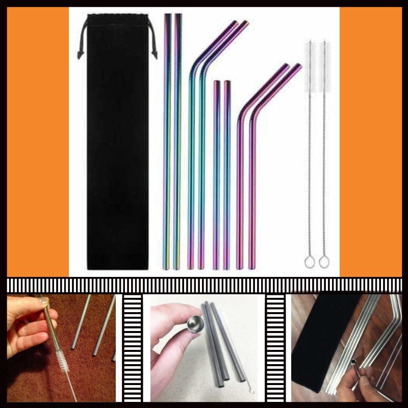 Sedotan Stainless Steel Sedotan Stainless Anti Karat Sedotan Stainless Steel Bending Straw Capillary