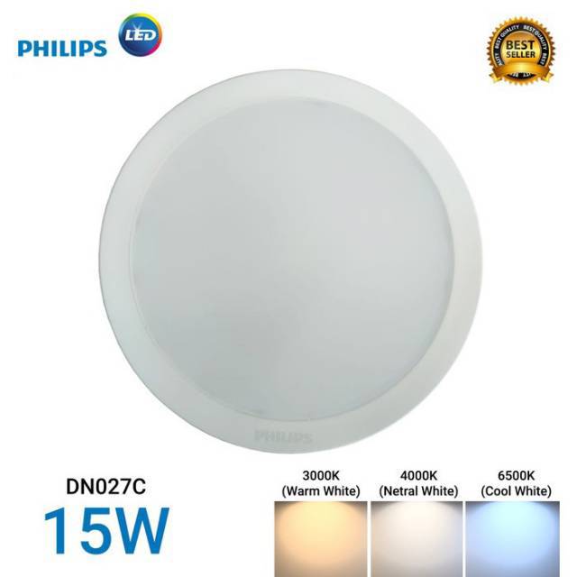 Lampu Downlight Led Outbow Philips Dn027c 15w 15 Watt W 15watt Dak Cor Plapon Shopee Indonesia