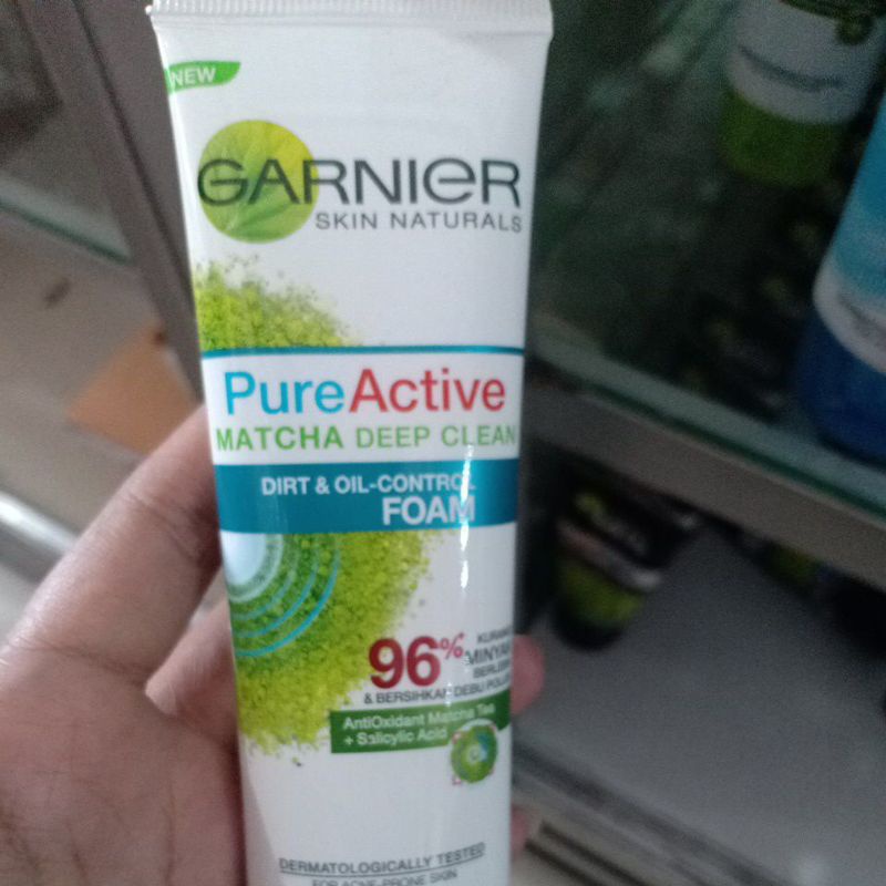 Garnier Pure Active Matcha Deep Clean Foam