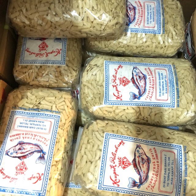 Kerupuk Ikan / Kerupuk ikan tan 1kg / krupuk asli palembang / Krupuk ikan Kecil / Tan 1 kilogram