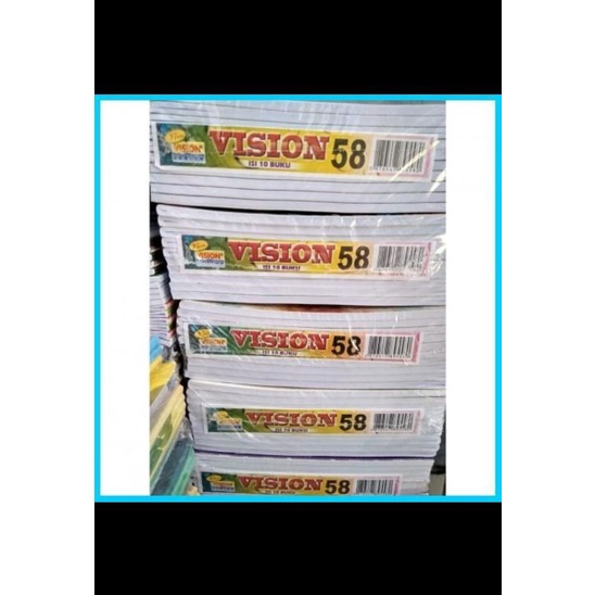 

Buku Tulis Vision isi 58 lembar