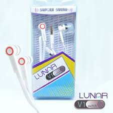 Headset Earphone Handsfree Lunar v1