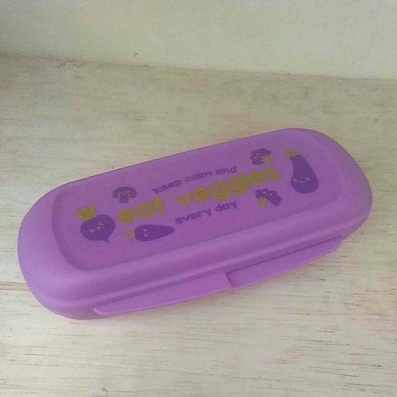 Tupperware Cutlery set bayi wanna ungu
