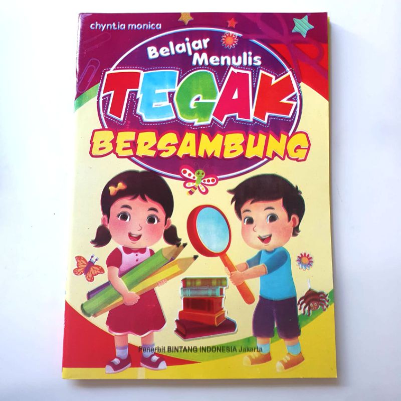Buku BELAJAR MENULIS TEGAK BERSAMBUNG