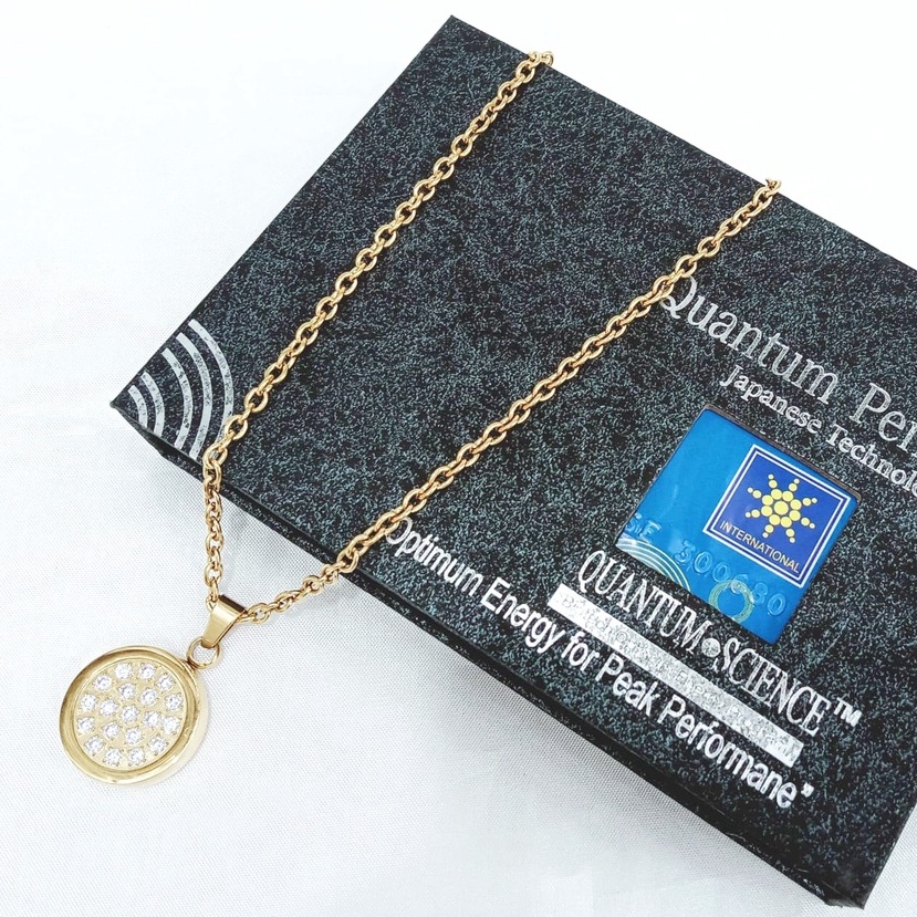 kalung kesehatan kalung magnet kalung quantum pendant bio ion M1