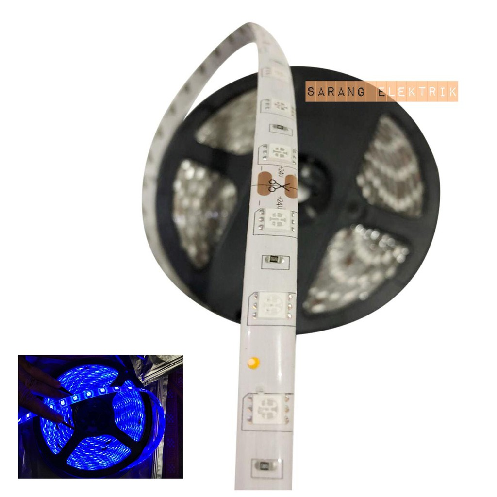 Seinz Lampu Led Strip 5050 24V IP44 outdoor waterproof