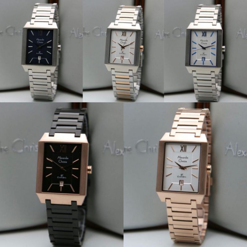 JAM PRIA ALEXANDRE CHRISTIE 8643 AC8643MD ROSEGOLD. PRIA ORIGINAL ORI