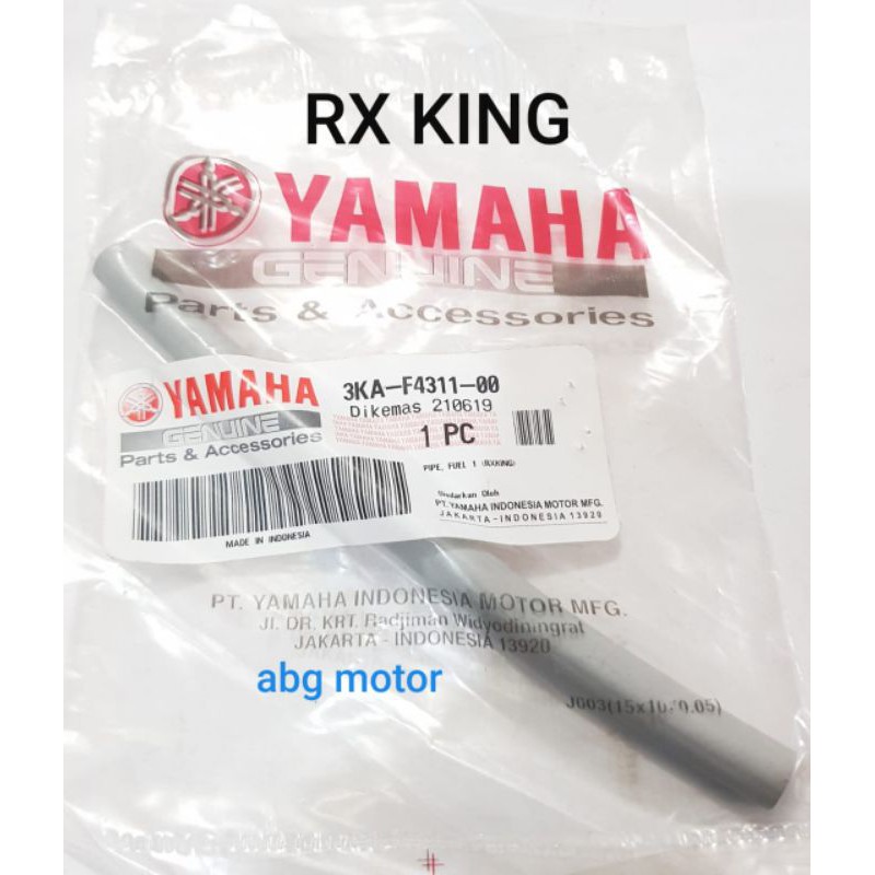 SELANG KRAN TANGKI MINYAK BENSIN RX KING ORIGINAL