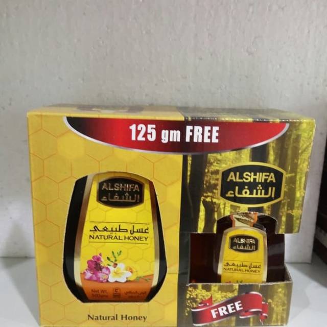 

Madu alshifa paket 500gr free 125gr