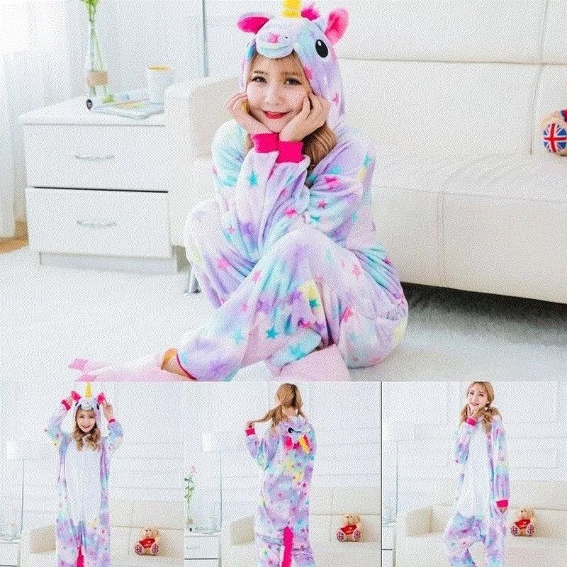 BONEKA KOSTUM ONESIE UNICORN GALAXY STARS PIYAMA COSPLAY