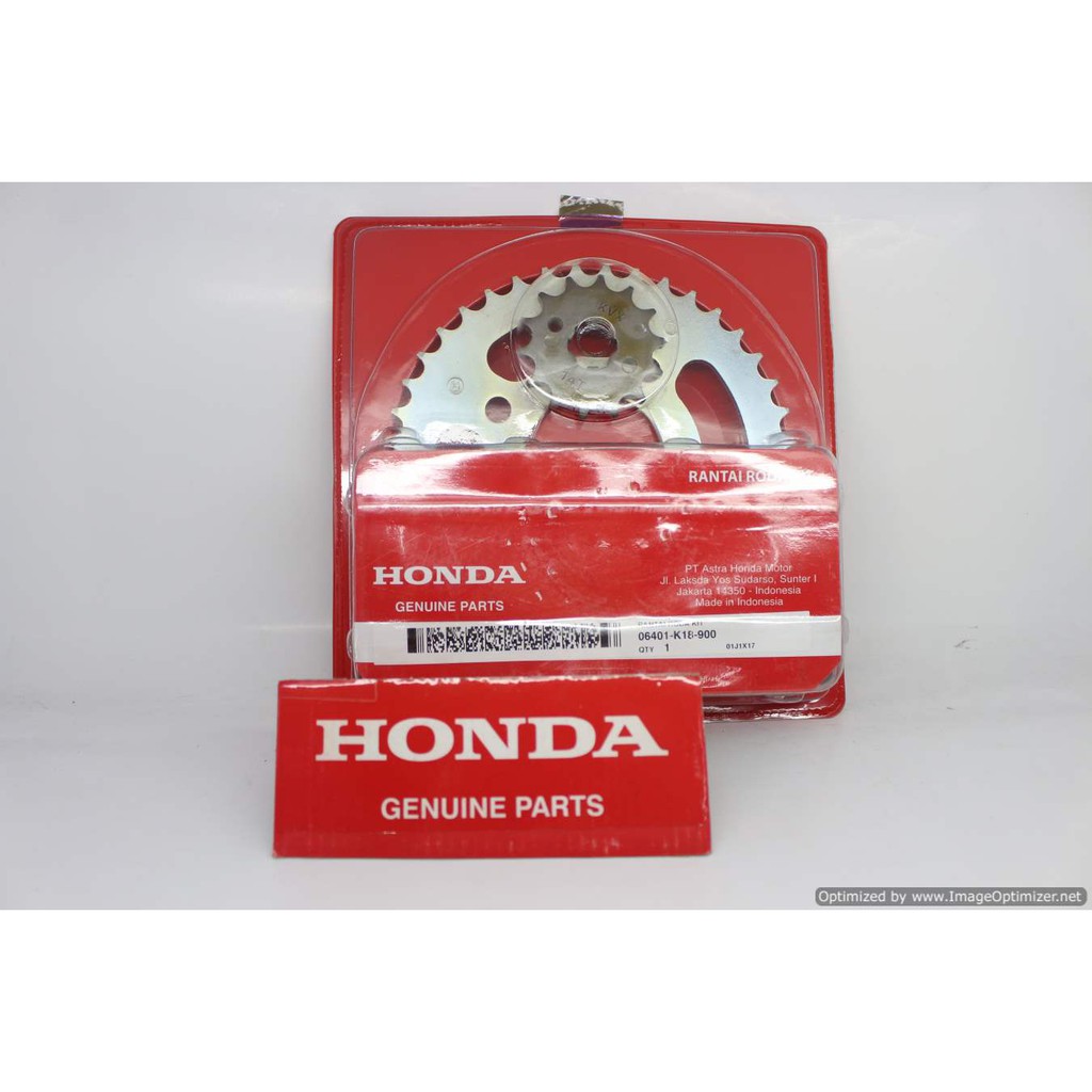 Gear Set Honda Verza 150 Honda Genuine Parts 06401K18900