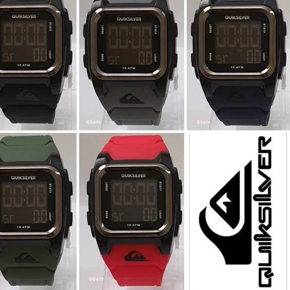 ➩ Jam Tangan Pria Quiksilver Digital Segi Kotak ➸