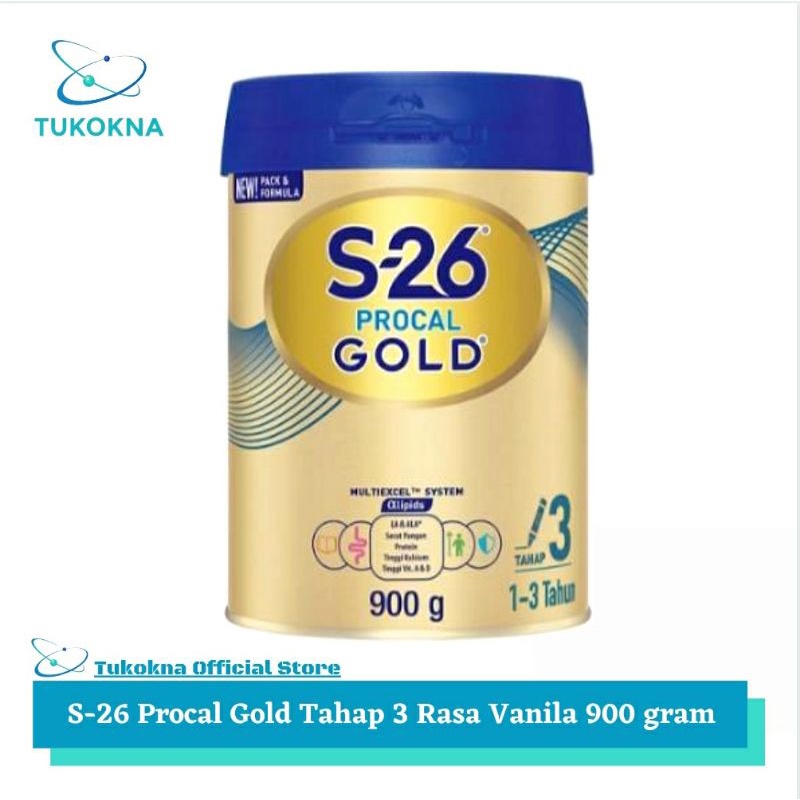 

S26 Procal Gold Tahap 3 Rasa Vanila 900 gram