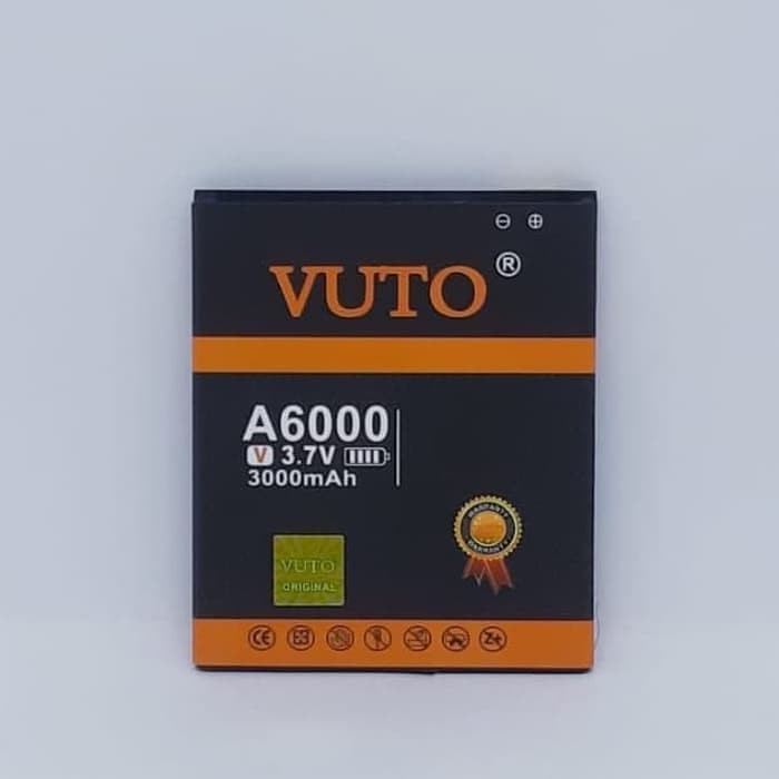 Double Power Battery Batre Baterai Vuto Lenovo A6000 BL242