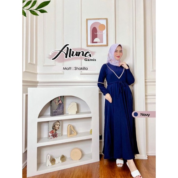 aluna gamis ayu sandra