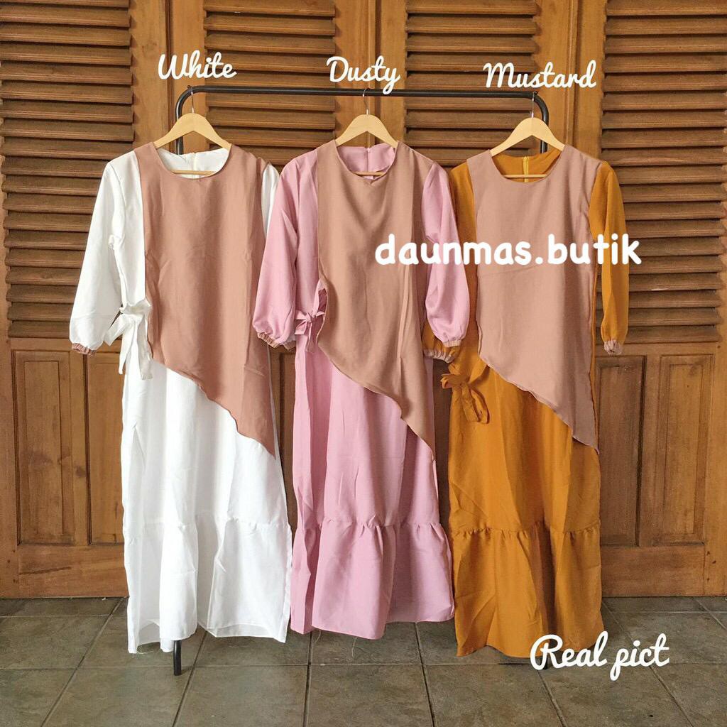 (BISA BAYAR DITEMPAT) PROMO SALE RAMADHAN GAMIS HITS SELEBGRAM SIMPEL NYAMAN DI PAKAI MURAH SEKALI