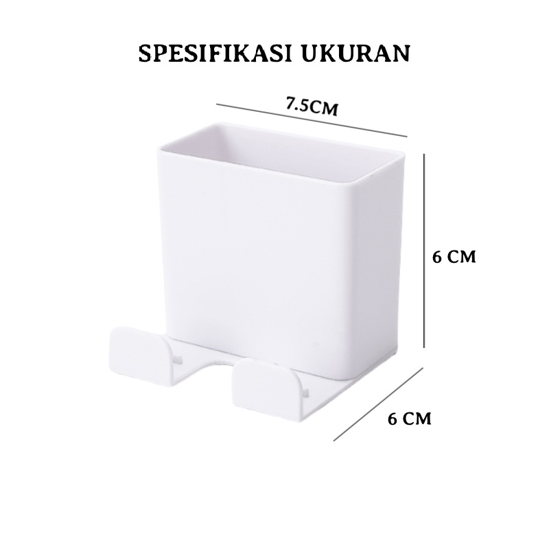 KOTAK PENYIMPANAN REMOTE DAN HP / RAK CHARGER TEMPEL MODEL BARU / GANTUNGAN REMOTE / HANGER REMOTE