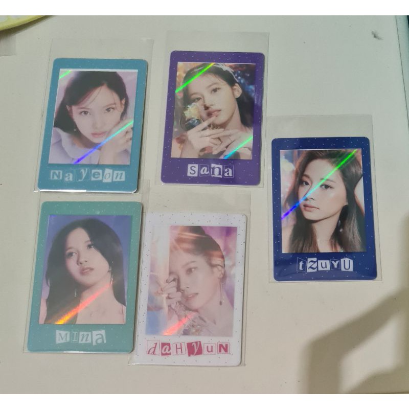 TWICE Taste of Love Photocard Holo PC Benefit Withdrama Polaroid WD