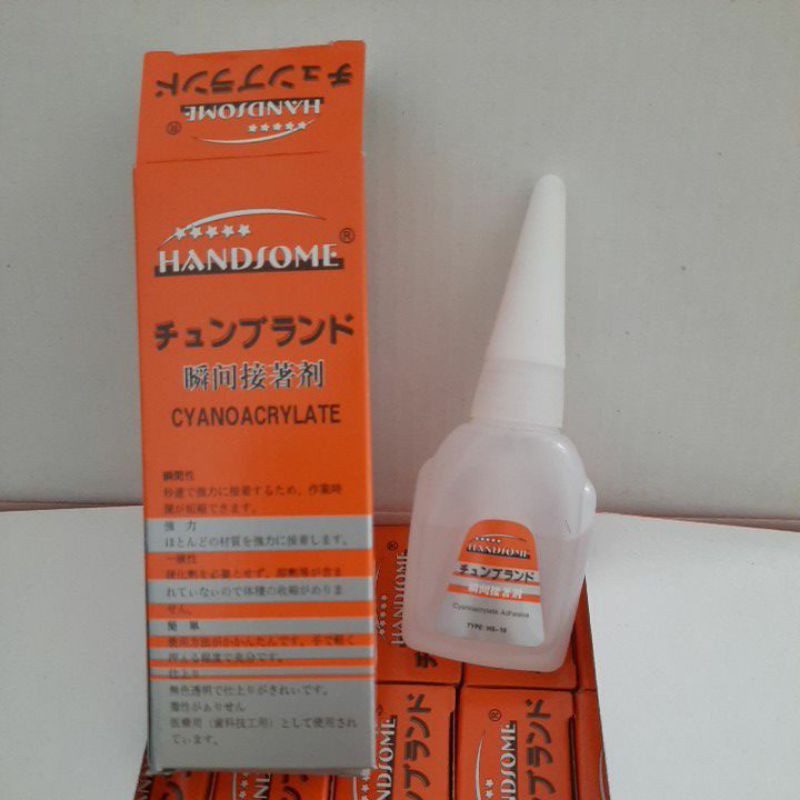 

Lem Tetes Cair/Lem Seaming Korea Brand Handsome/Lem Serbaguna/Berkualitas