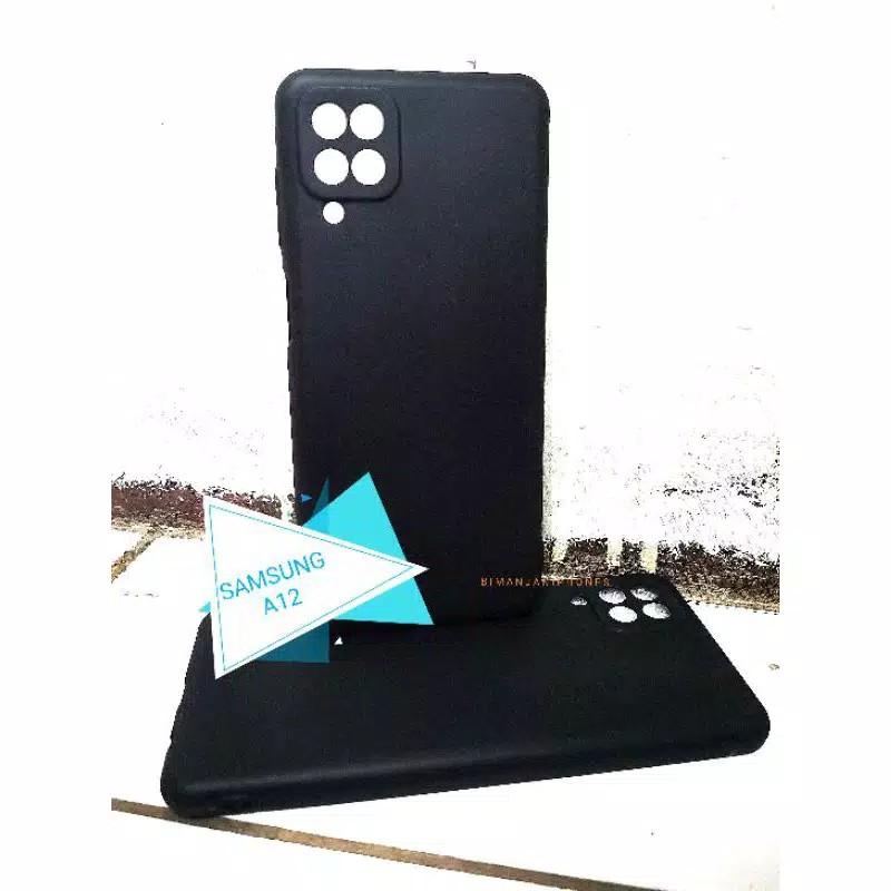 Samsung A12 A02s Solid Matte Soft Case PREMIUM