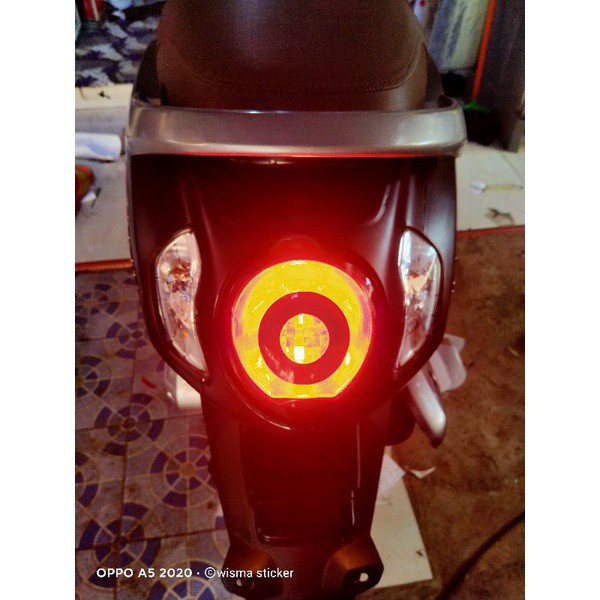Stiker Stoplamp Scoopy New / Stiker Stoplamp Scoopy 2021 / Stiker Stopan Scoopy