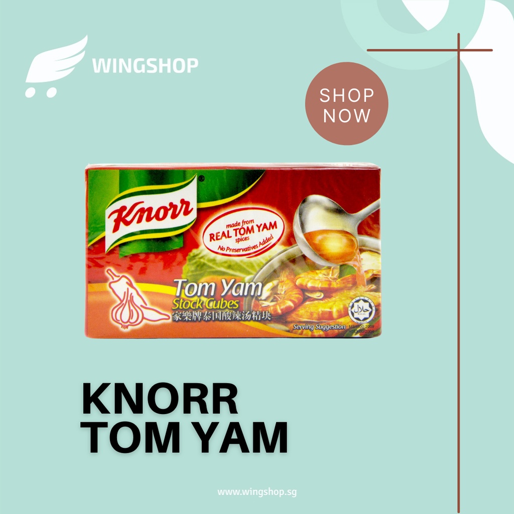 

Knor Tom Yam 60 Gr Siap Pakai Rendah Sodium 1box 6 cubes