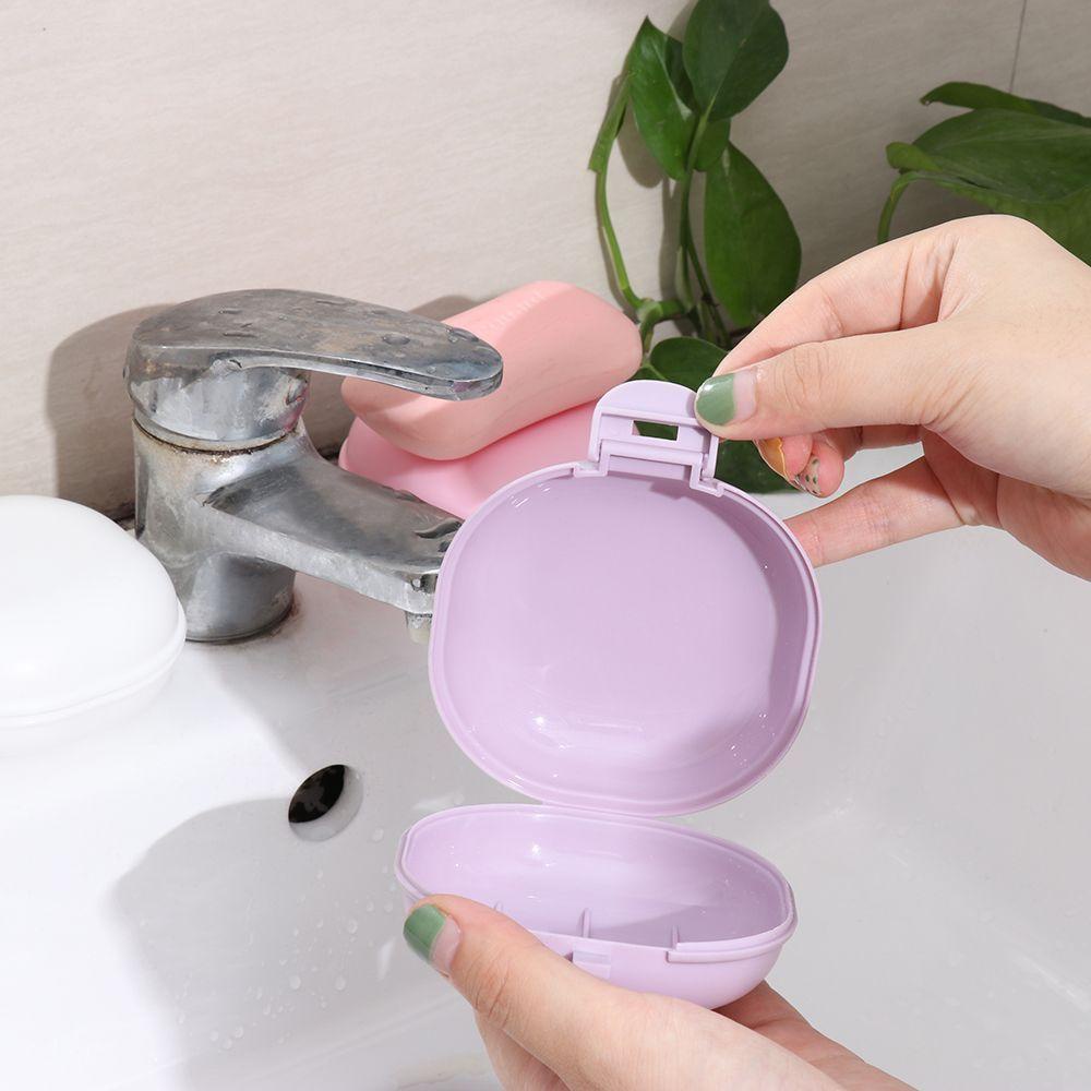 Tempat Sabun Kamar Mandi Nanas Portable Dengan Tutup Shower Holder Kotak Penyimpanan Sabun