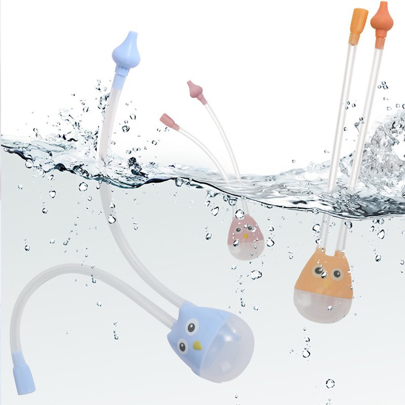 HIPPO LAND Nasal Aspirator Alat Sedot Ingus Bayi Pembersih Hidung Bayi Karakter Model Selang 47-48