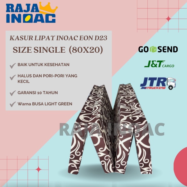 KASUR BUSA LIPAT INOAC EON D23 80x20 ORIGINAL INOAC GARANSI 10 TAHUN - RAJAINOAC