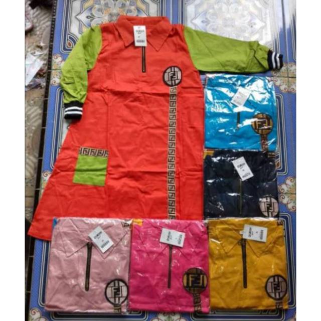 Gamis sporty anak (sale)