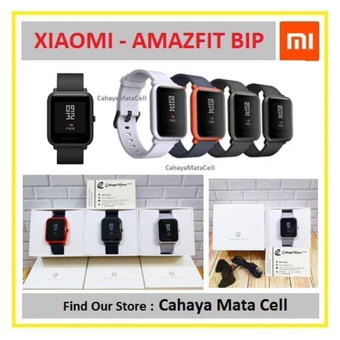 amazfit bip putih