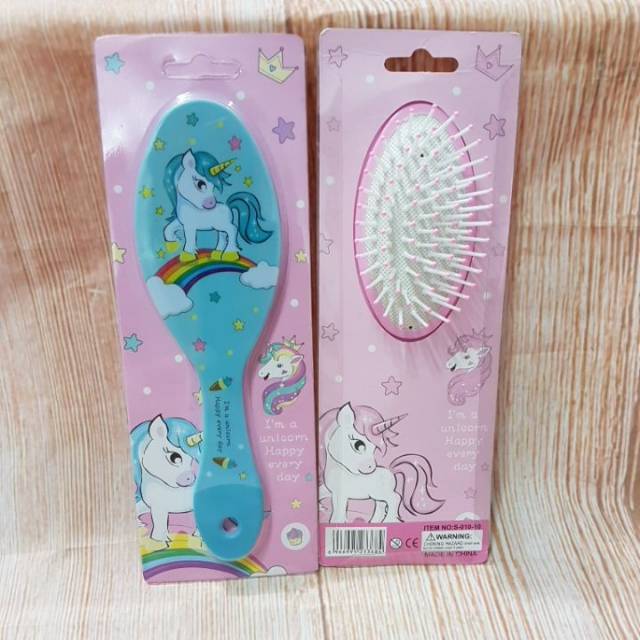 Sisir Rambut Anak Unicorn